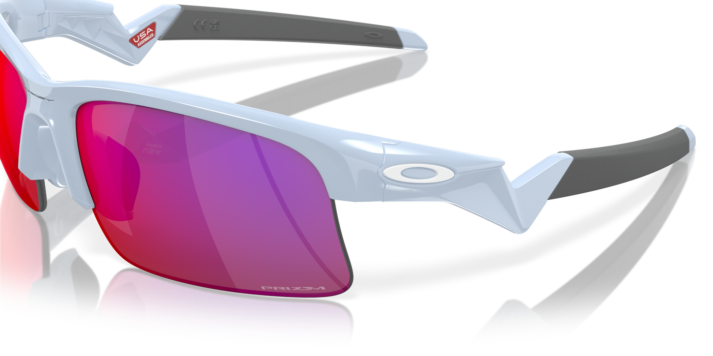 Oakley Capacitor Prizm Road Lenses Polished Stonewash Frame - Cyclop.in