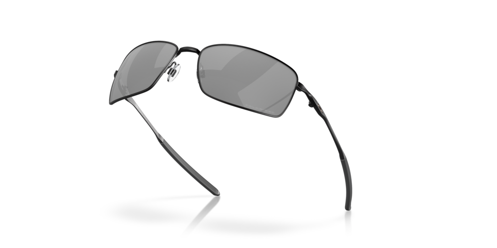 Oakley Square Wire Black Iridium Polarized Lenses Matte Black Frame - Cyclop.in