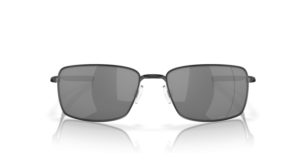 Oakley Square Wire Black Iridium Polarized Lenses Matte Black Frame - Cyclop.in