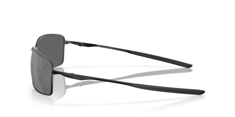 Oakley square wire deals black iridium polarized