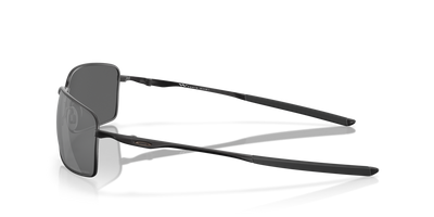 Oakley Square Wire Black Iridium Polarized Lenses Matte Black Frame - Cyclop.in