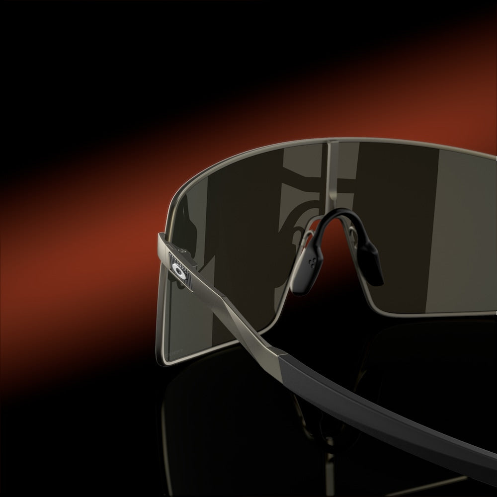Buy Oakley Sutro TI Prizm Ruby Lenses Satin Carbon Frame | Cyclop.in