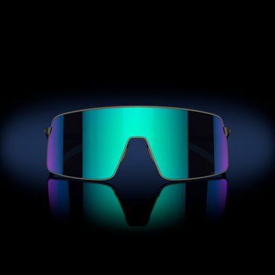 Oakley Sutro TI Prizm Sapphire Lenses Satin Lead Frame - Cyclop.in