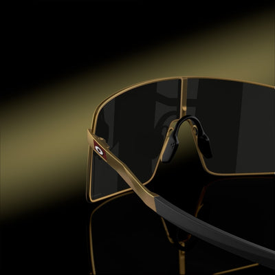 Oakley Sutro TI Prizm Black Lenses Matte Gold Frame - Cyclop.in