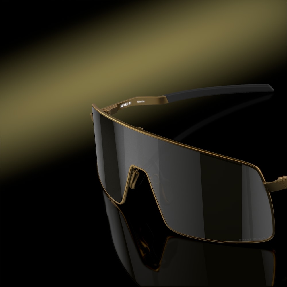 Oakley Sutro TI Prizm Black Lenses Matte Gold Frame - Cyclop.in