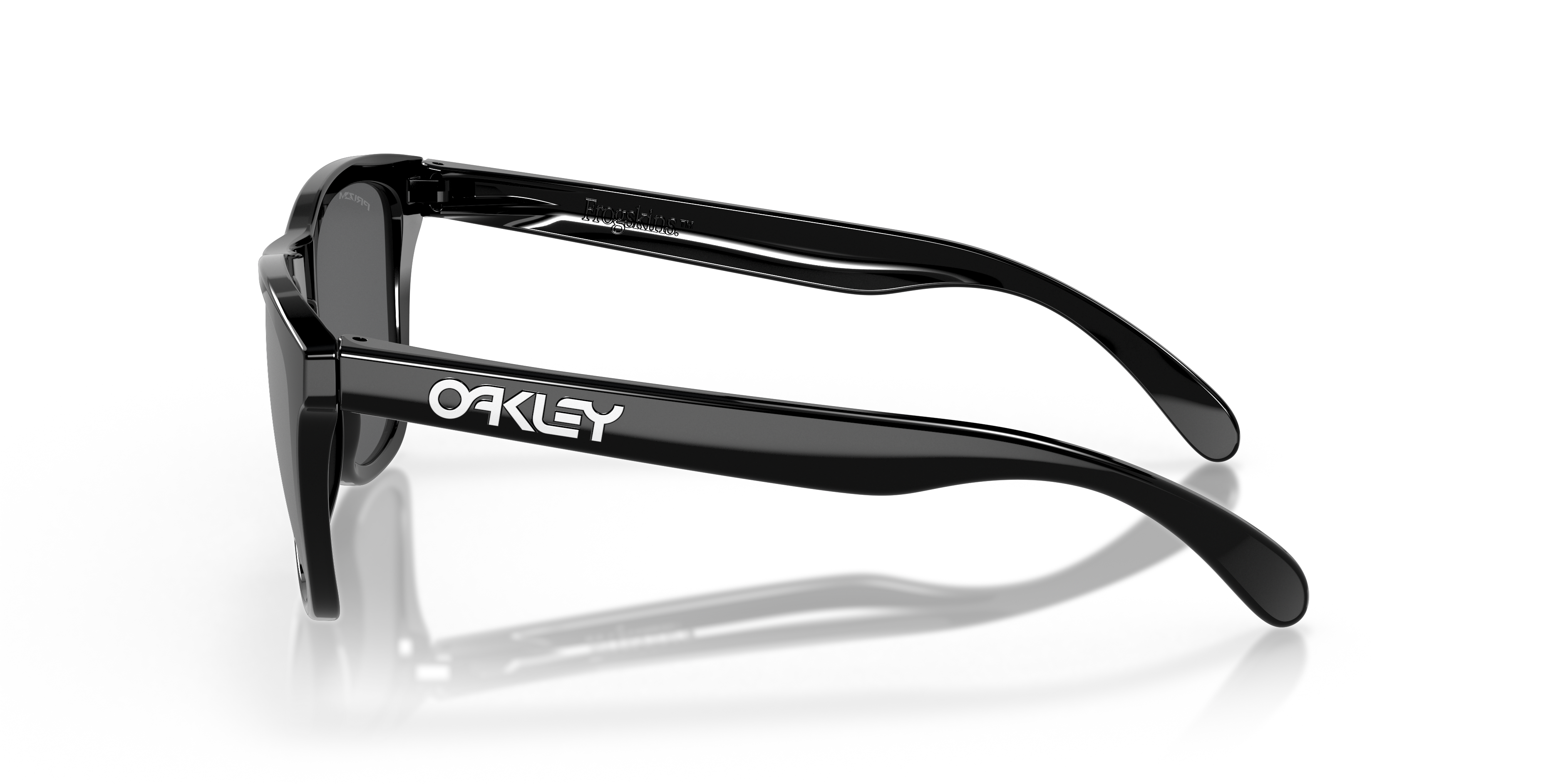 OAKLEY Frogskins™︎ Prizm Black Polarized Buy Oakley Frogskins Prizm Black Lenses Polished Black Frame