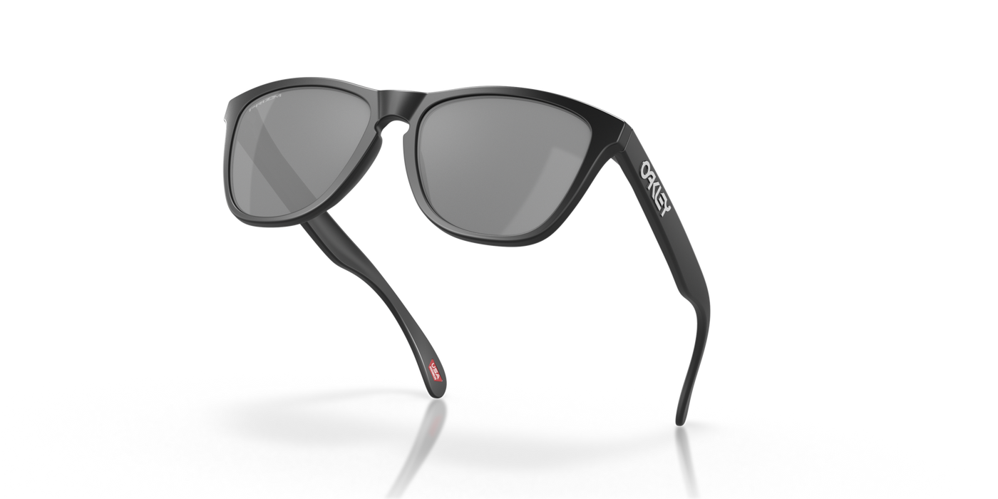 Oakley Frogskins Prizm Black Polarized Lenses Matte Black Frame - Cyclop.in