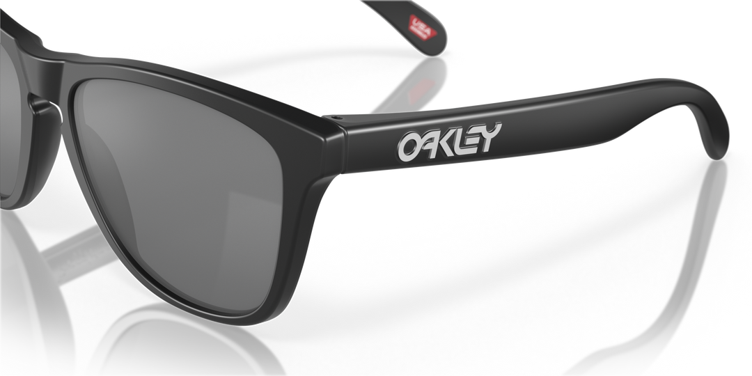 Buy Oakley Frogskins Prizm Black Polarized Lenses Matte Black Frame Cyclop.in