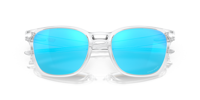 Oakley Ojector Prizm Sapphire Lenses Matte Clear Frame - Cyclop.in
