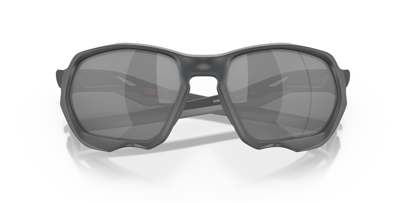 Oakley Plazma Clear To Black Iridium Photochromic Lenses Matte Carbon Frame - Cyclop.in