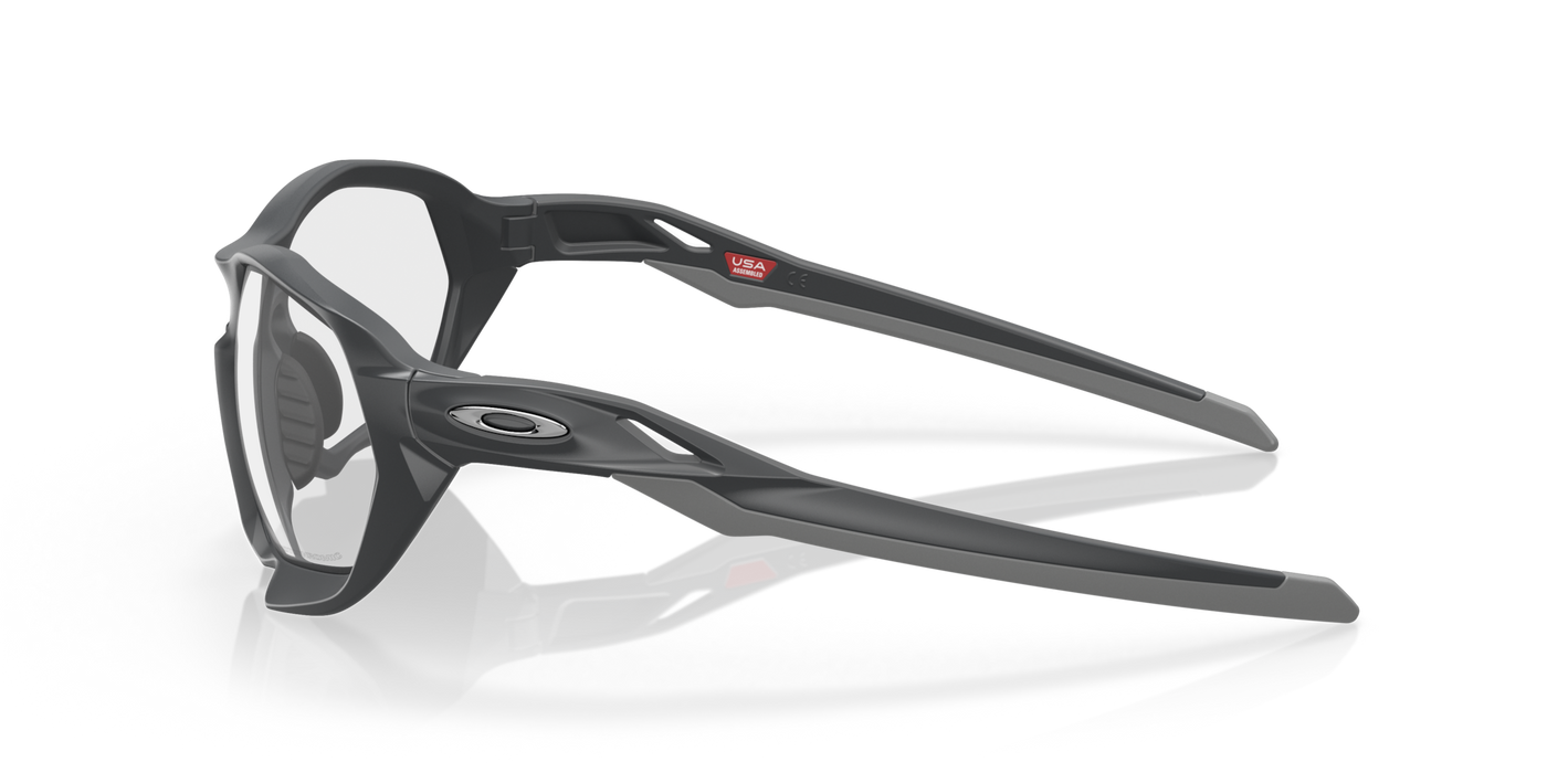 Oakley Plazma Clear To Black Iridium Photochromic Lenses Matte Carbon Frame - Cyclop.in