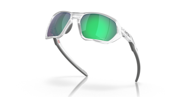 Oakley Plazma Prizm Road Jade Lenses Matte Clear Frame - Cyclop.in