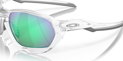 Oakley Plazma Prizm Road Jade Lenses Matte Clear Frame - Cyclop.in