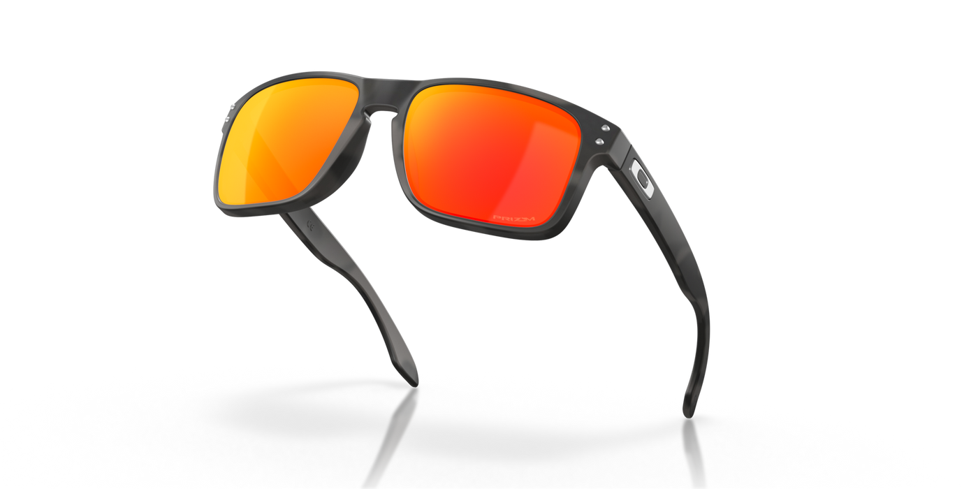 Oakley Holbrook Prizm Ruby Lenses Black Camo Frame - Cyclop.in