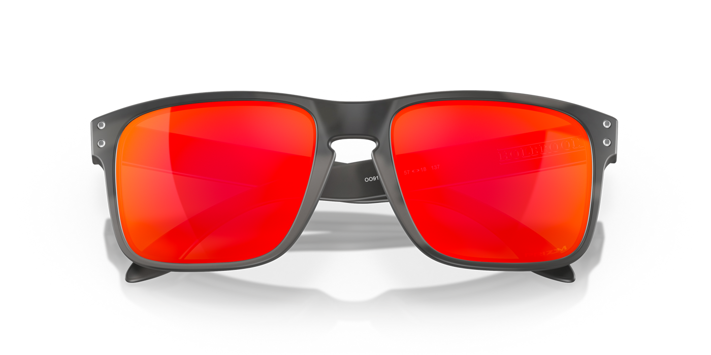 Oakley Holbrook Prizm Ruby Lenses Black Camo Frame - Cyclop.in