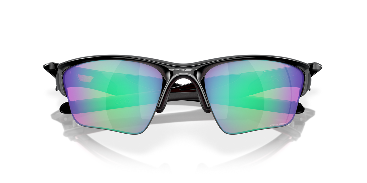 Oakley Half Jacket 2.0 XL Prizm Golf Lenses Polished Black Frame - Cyclop.in