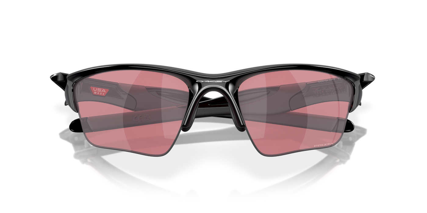 Oakley Half Jacket 2.0 XL Prizm Dark Golf Lenses Polished Black Frame - Cyclop.in