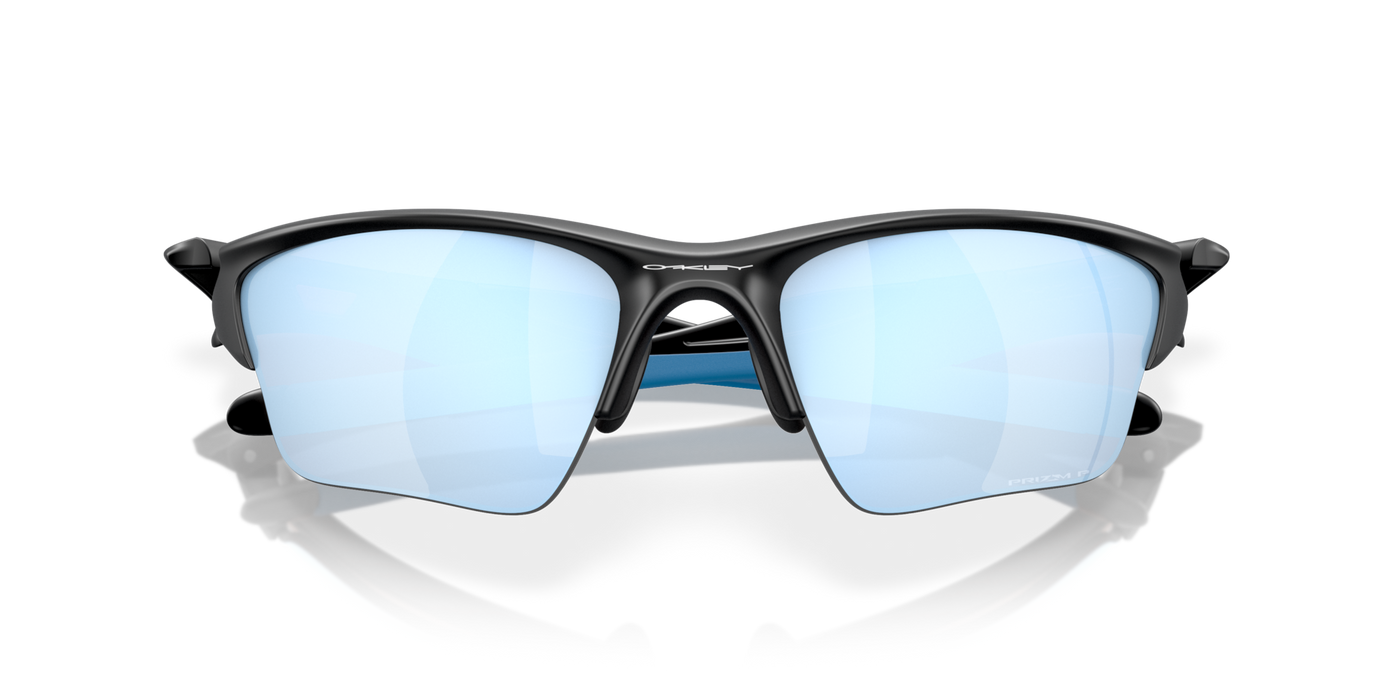 Oakley Half Jacket 2.0 XL Prizm Deep Water Polarized Lenses Matte Black Frame - Cyclop.in
