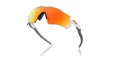 Oakley Radar EV Path Fire Iridium Lenses Polished White Frame - Cyclop.in