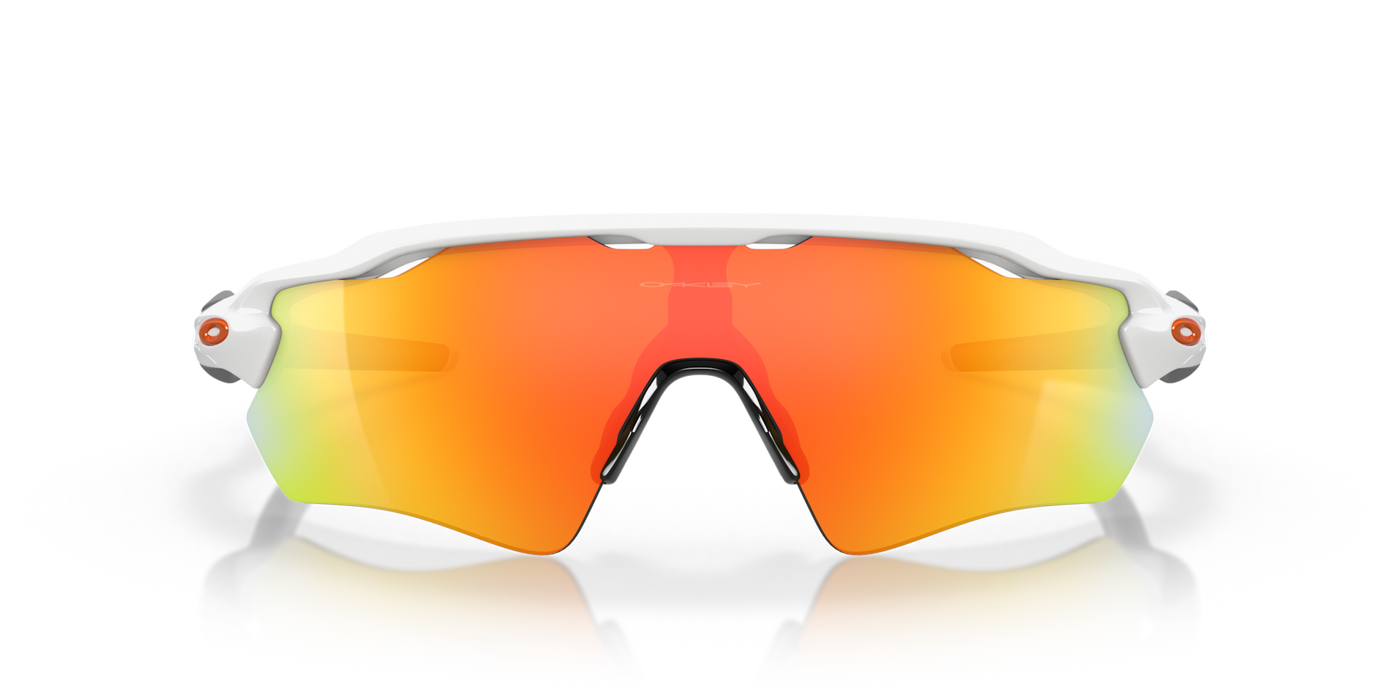 Oakley Radar EV Path Fire Iridium Lenses Polished White Frame - Cyclop.in