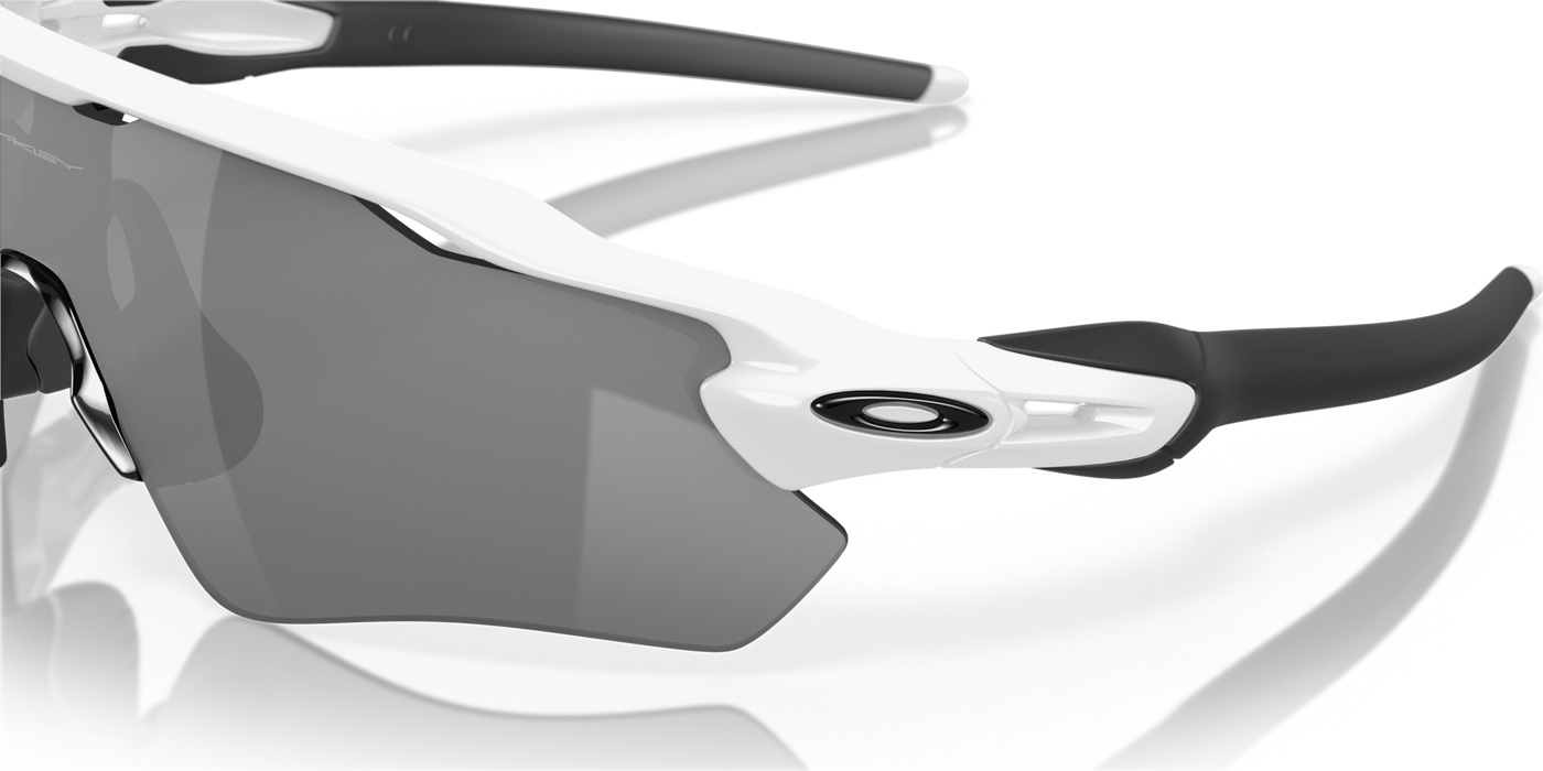 Oakley Radar EV Path Prizm Black Polarized Lenses Polished White Frame - Cyclop.in