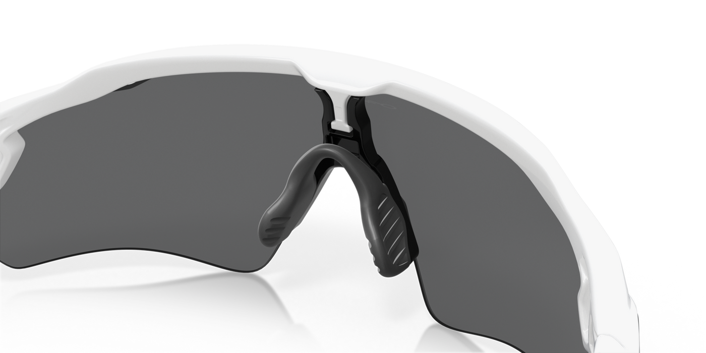 Oakley Radar EV Path Prizm Black Polarized Lenses Polished White Frame - Cyclop.in
