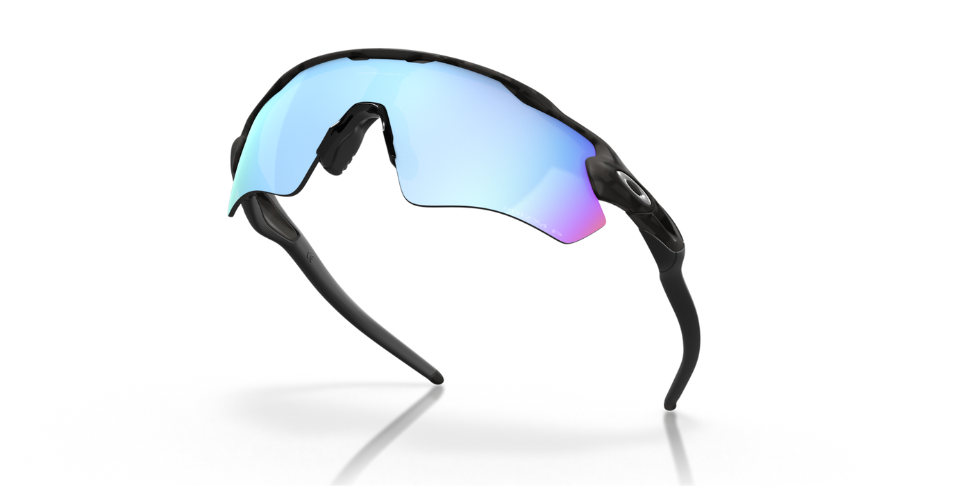 Oakley Radar EV Path Prizm Deep Water Polarized Lenses Matte Black Camo Frame - Cyclop.in