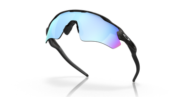 Oakley Radar EV Path Prizm Deep Water Polarized Lenses Matte Black Camo Frame - Cyclop.in