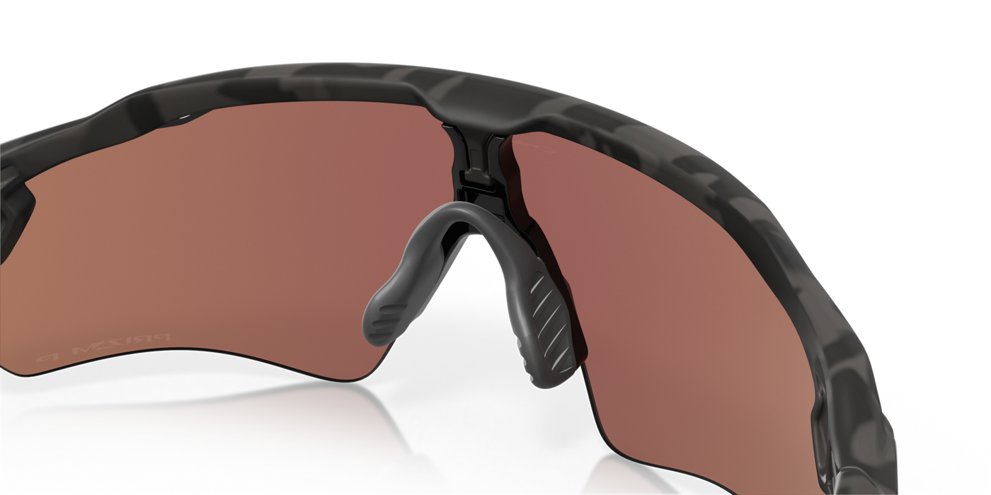 Oakley Radar EV Path Prizm Deep Water Polarized Lenses Matte Black Camo Frame - Cyclop.in