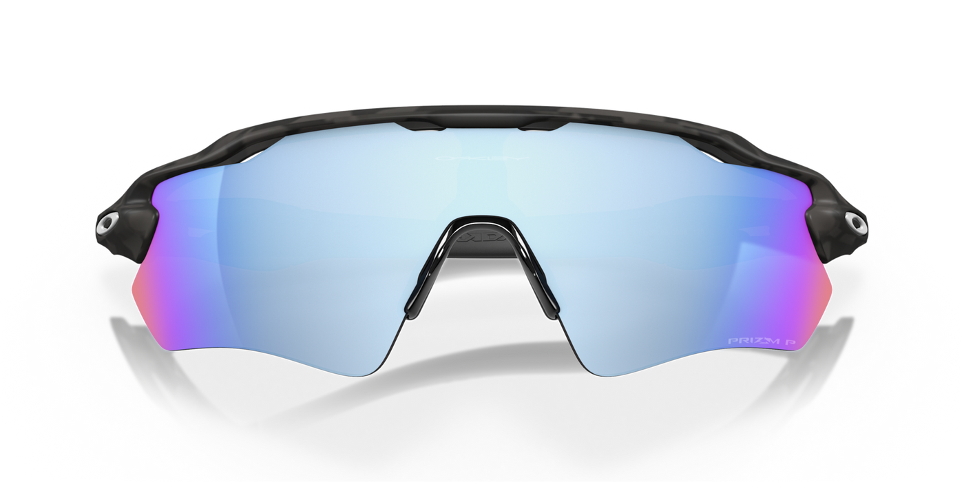 Oakley Radar EV Path Prizm Deep Water Polarized Lenses Matte Black Camo Frame - Cyclop.in