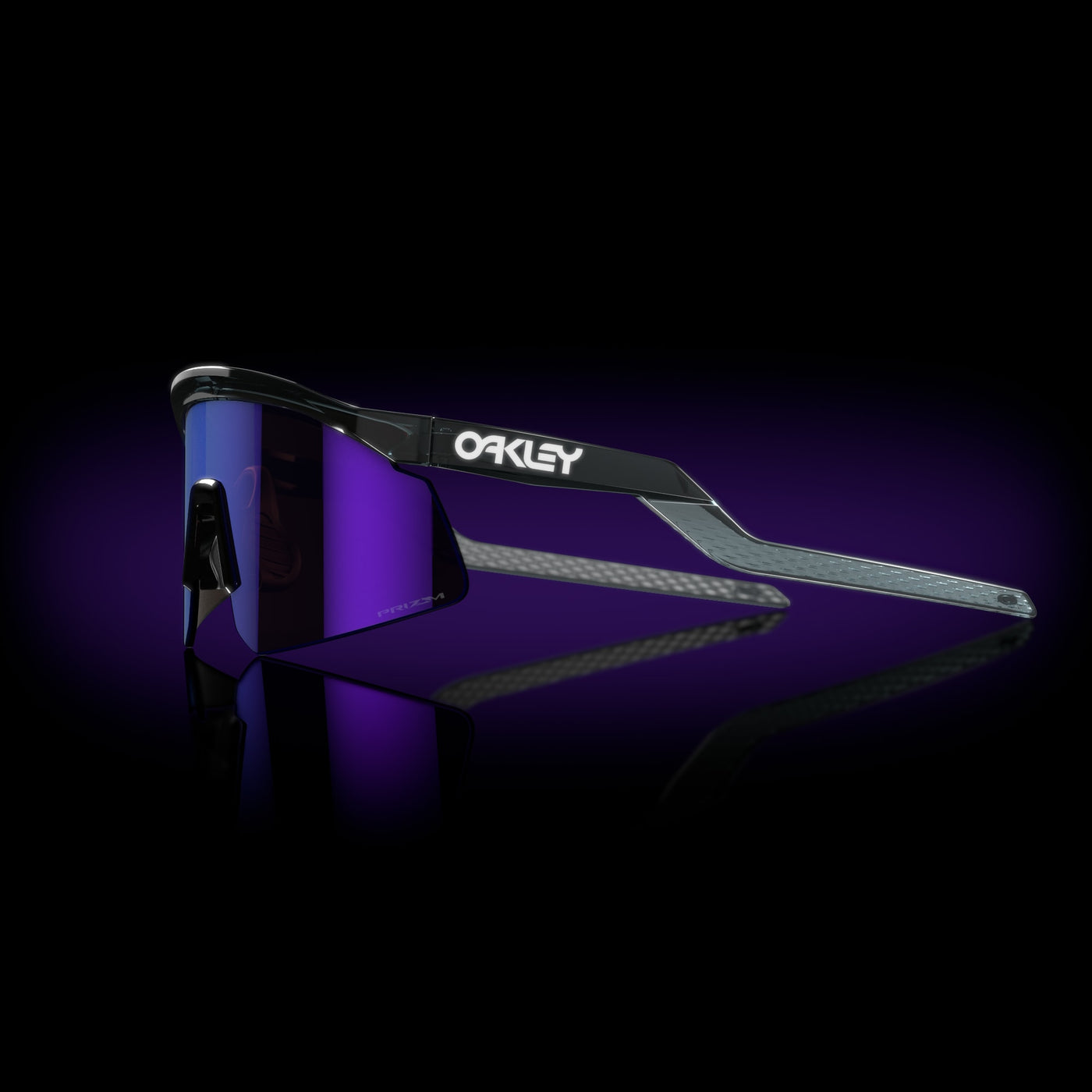 Oakley Hydra Prizm Violet Lenses Crystal Black Frame - Cyclop.in