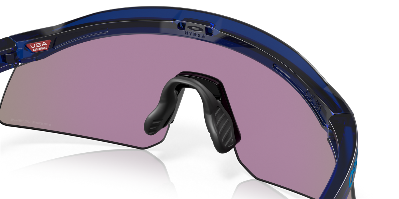 Oakley Hydra Crystal Prizm Jade Lenses Translucent Blue Frame - Cyclop.in