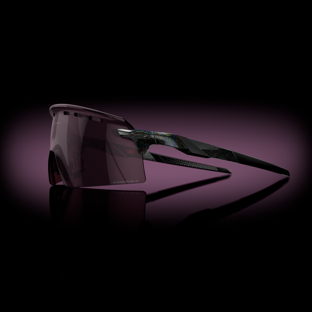 Oakley Encoder Strike (Solstice Collection) Prizm Road Black Lenses Vented Dark Galaxy Frame - Cyclop.in