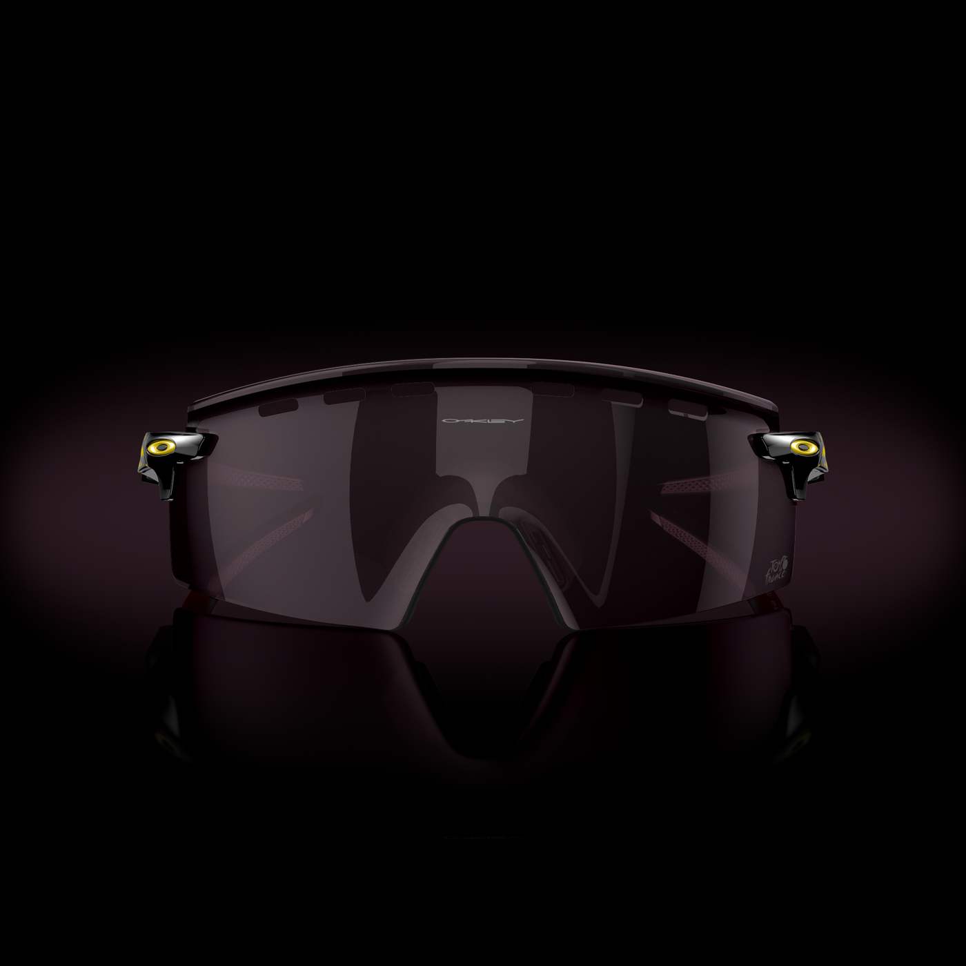 Oakley Encoder Strike 2024 Tour De France Prizm Road Black Lenses, Black Ink Frame - Cyclop.in