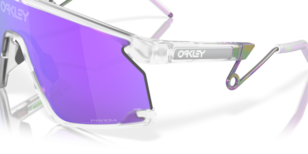 Buy Oakley BXTR Prizm Violet Lenses Matte Clear Frame | Cyclop.in Buy Oakley BXTR Prizm Violet Lenses Matte Clear Frame | Cyclop.in