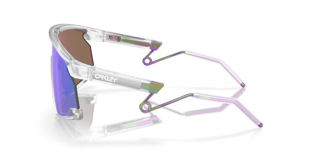 Buy Oakley BXTR Prizm Violet Lenses Matte Clear Frame | Cyclop.in Buy Oakley BXTR Prizm Violet Lenses Matte Clear Frame | Cyclop.in