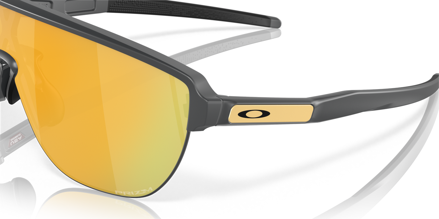 Oakley Corridor 24K Iridium Lenses Matte Carbon Frame - Cyclop.in