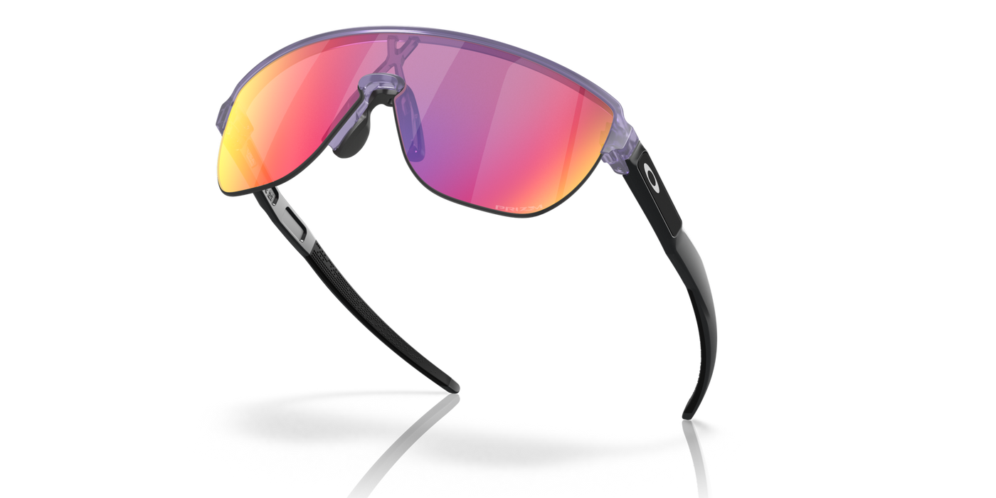 Oakley Corridor Prizm Road Lenses Matte Transparent Lilac Frame - Cyclop.in