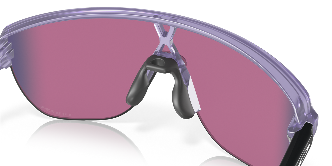 Oakley Corridor Prizm Road Lenses Matte Transparent Lilac Frame - Cyclop.in