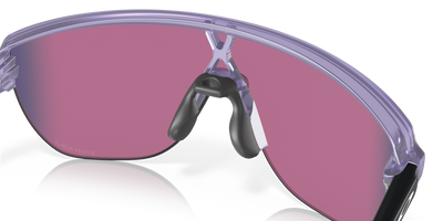 Oakley Corridor Prizm Road Lenses Matte Transparent Lilac Frame - Cyclop.in