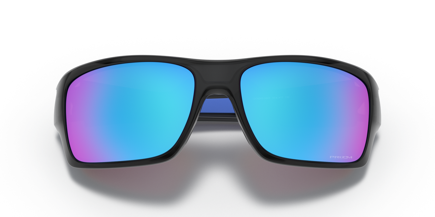 Oakley Turbine Prizm Sapphire Lenses Black Ink Frame - Cyclop.in