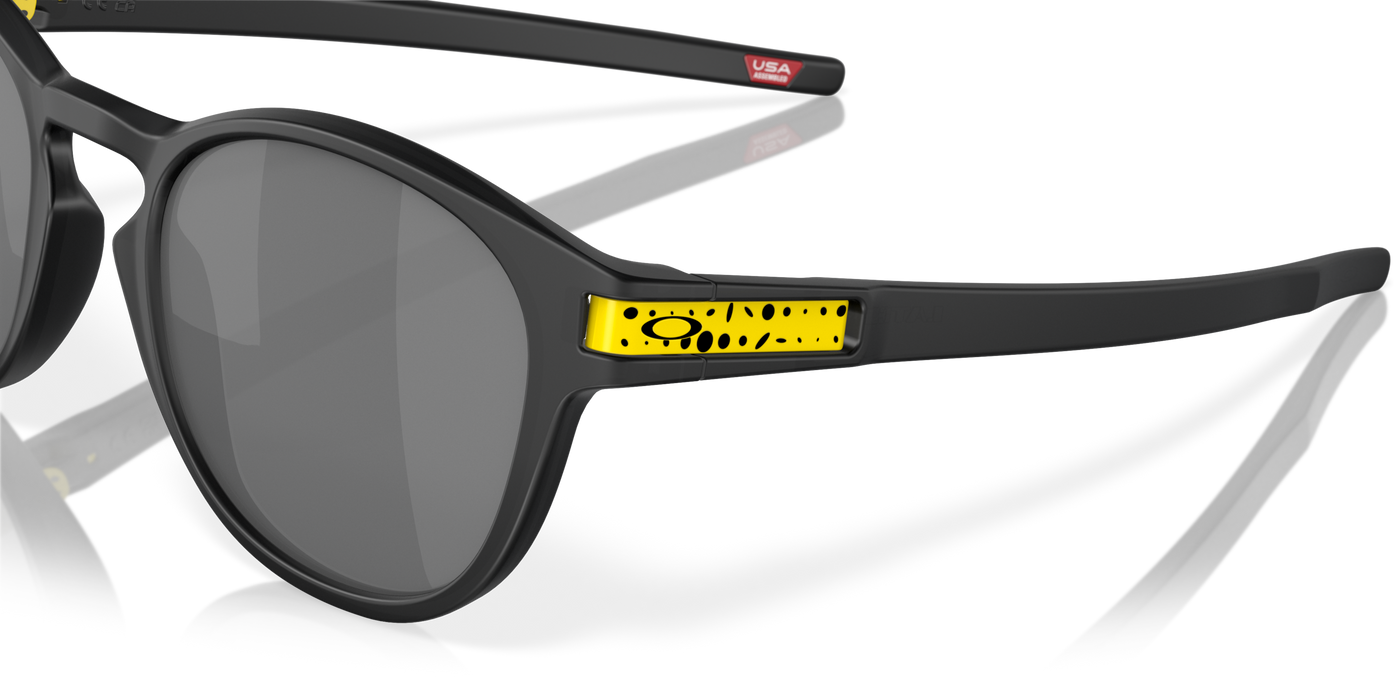 Oakley Latch™ Prizm Black Lenses, Matte Black Ink Frame - (2024 Tour De France™) - Cyclop.in