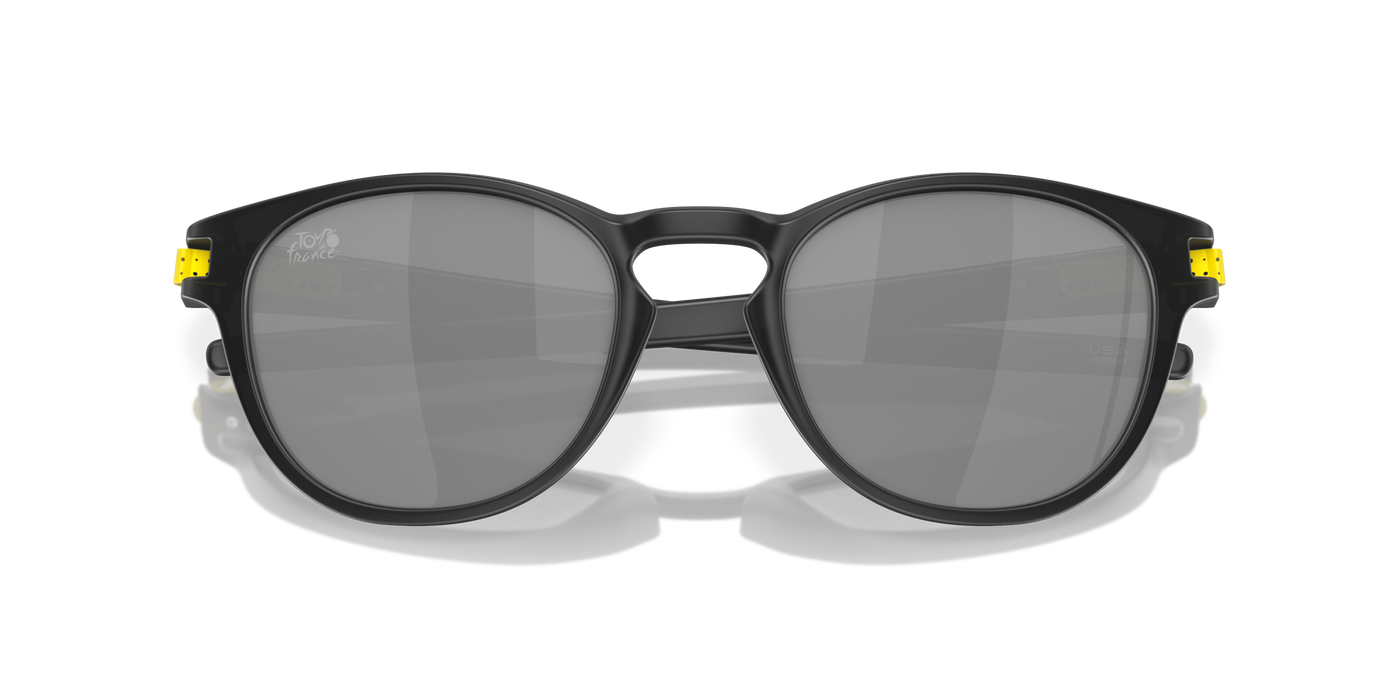 Oakley Latch™ Prizm Black Lenses, Matte Black Ink Frame - (2024 Tour De France™) - Cyclop.in