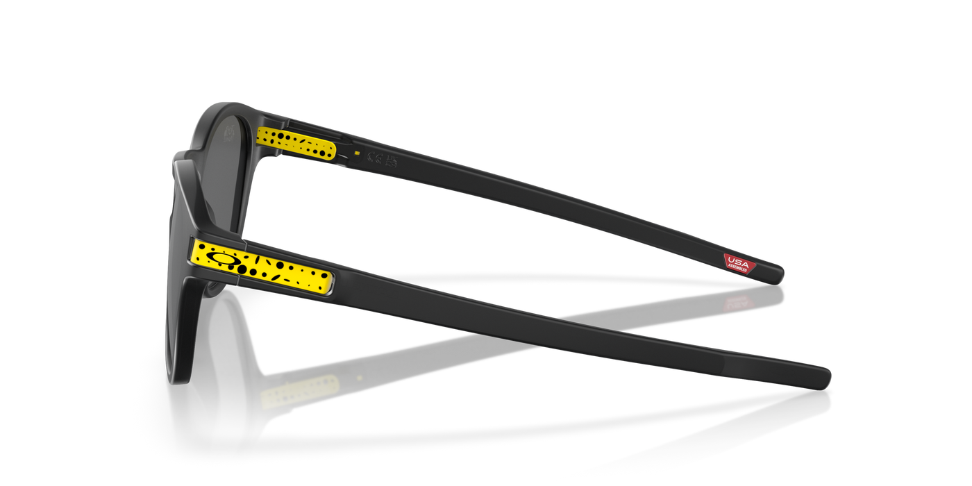 Oakley Latch™ Prizm Black Lenses, Matte Black Ink Frame - (2024 Tour De France™) - Cyclop.in