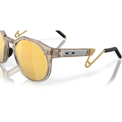 Oakley HSTN Metal Prizm 24K Polarized Lenses, Sepia Frame - Cyclop.in