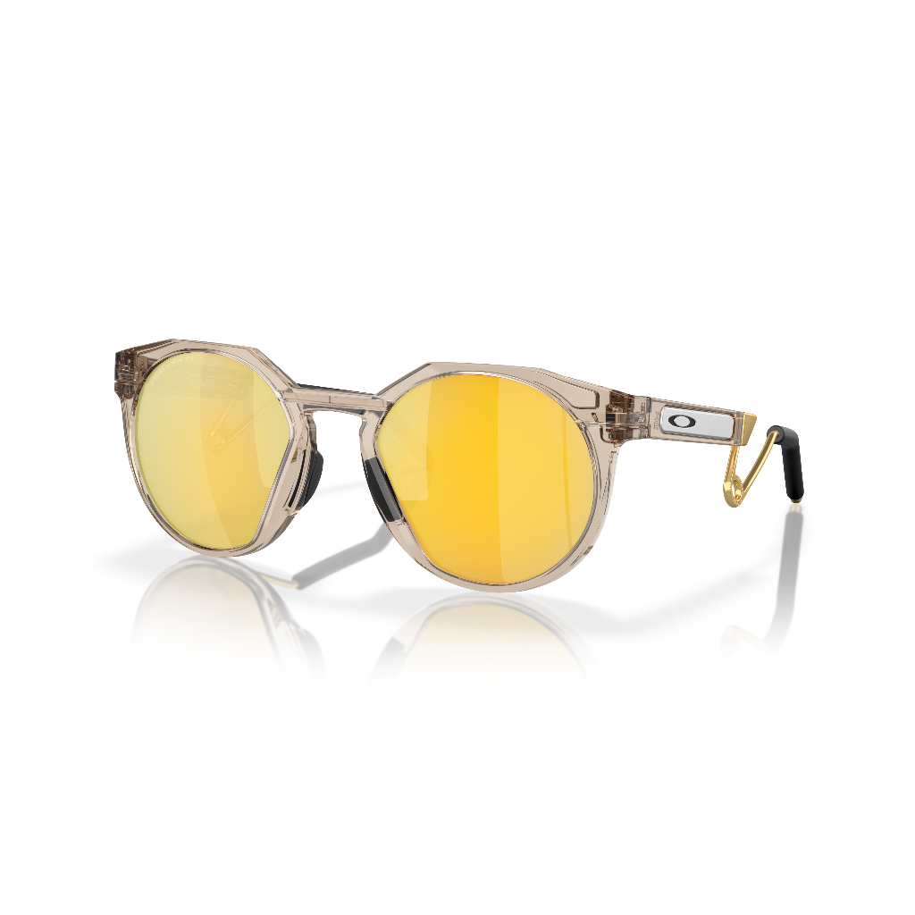 Oakley HSTN Metal Prizm 24K Polarized Lenses, Sepia Frame - Cyclop.in
