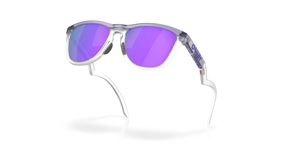 Oakley Frogskins Prizm Violet Lenses Matte Lilac/Prizm Clear Frame - Cyclop.in