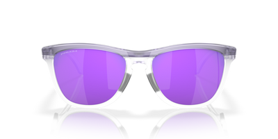 Oakley Frogskins Prizm Violet Lenses Matte Lilac/Prizm Clear Frame - Cyclop.in