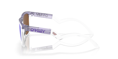 Oakley Frogskins Prizm Violet Lenses Matte Lilac/Prizm Clear Frame - Cyclop.in