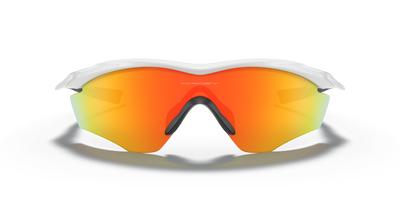 Oakley M2 Frame XL Fire Iridium Lenses Polished White Frame - Cyclop.in